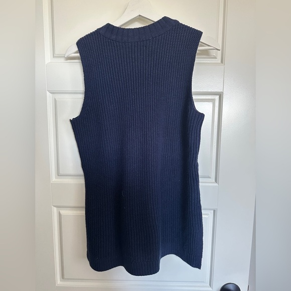 Tommy Hilfiger Dark Blue Knit Tank Top - Picture 4 of 4
